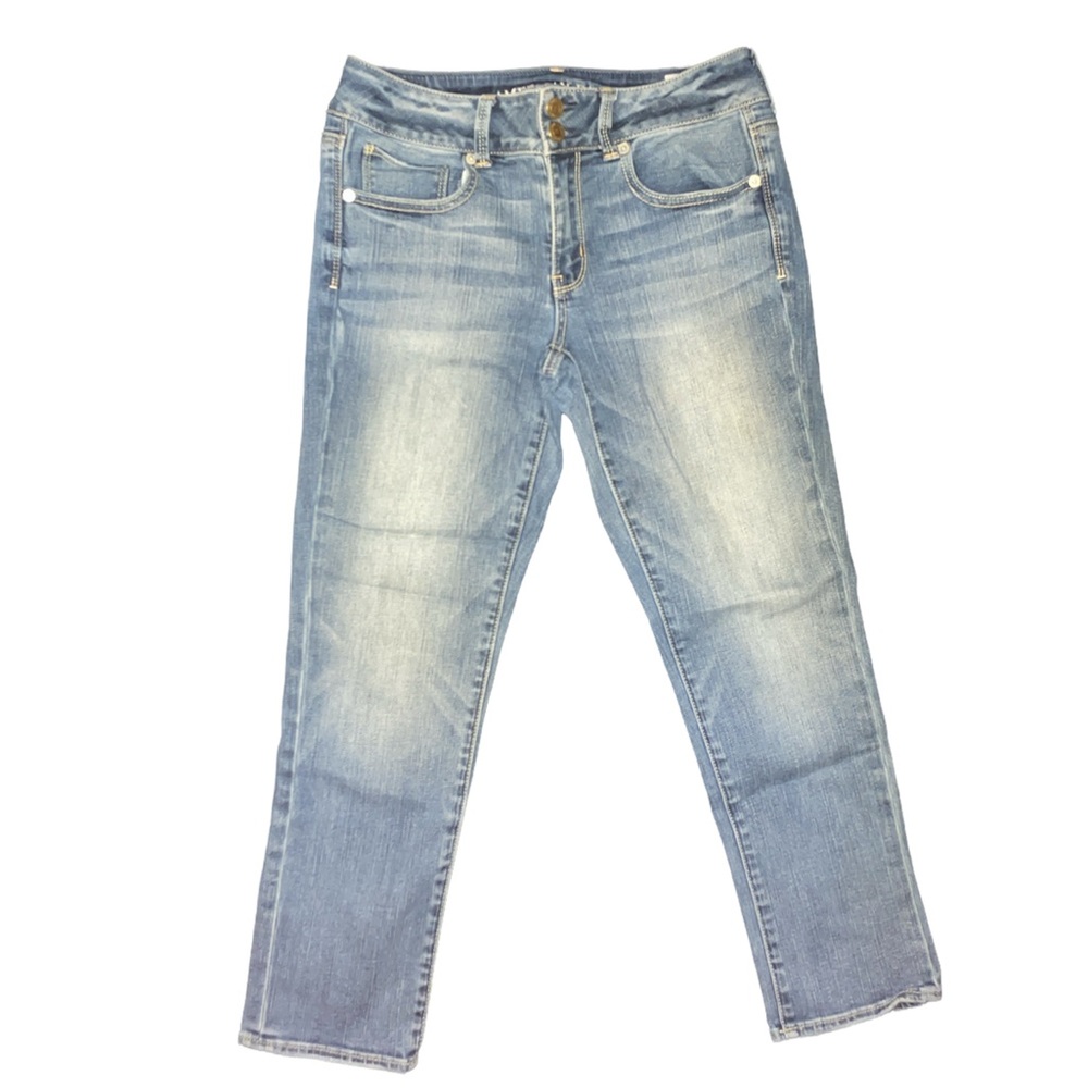 American eagle outfitters artist crop jeans